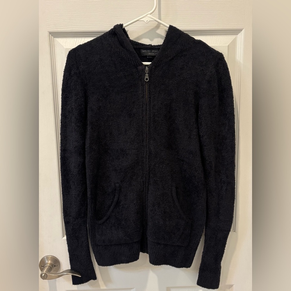 Barefoot Dreams Black Zip-Up‎